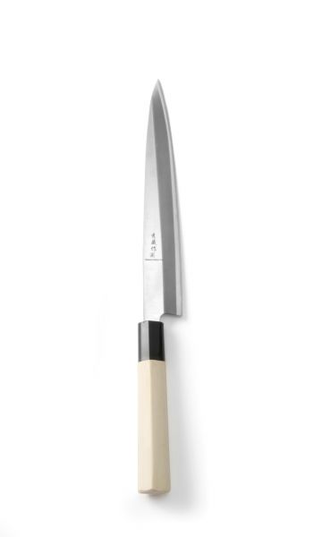 Sashimi Messer mit Bambus Griff extrem scharf