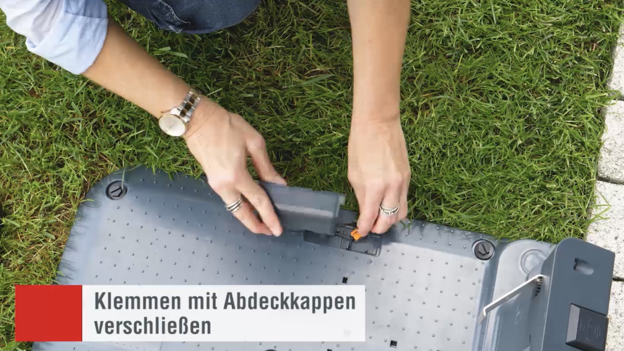 AL-KO-Robolinho-Kabelende-anklemmen