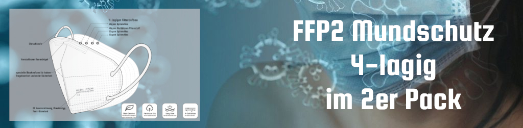 FFP2 Atemschutzmaske im Blister