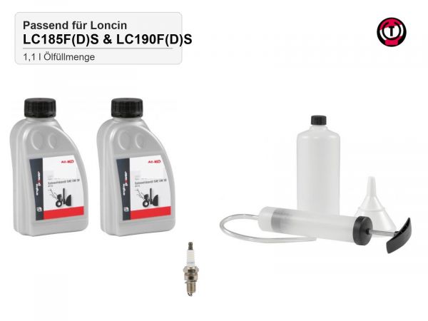 Motor-Wartungsset Loncin LC190FDS für Schneefräsen – 420 cm³