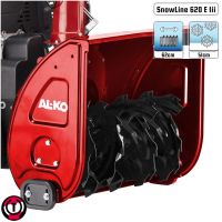 AL-KO Snowline 620.4 E Iii LED zweistufige Benzin Schneefräse