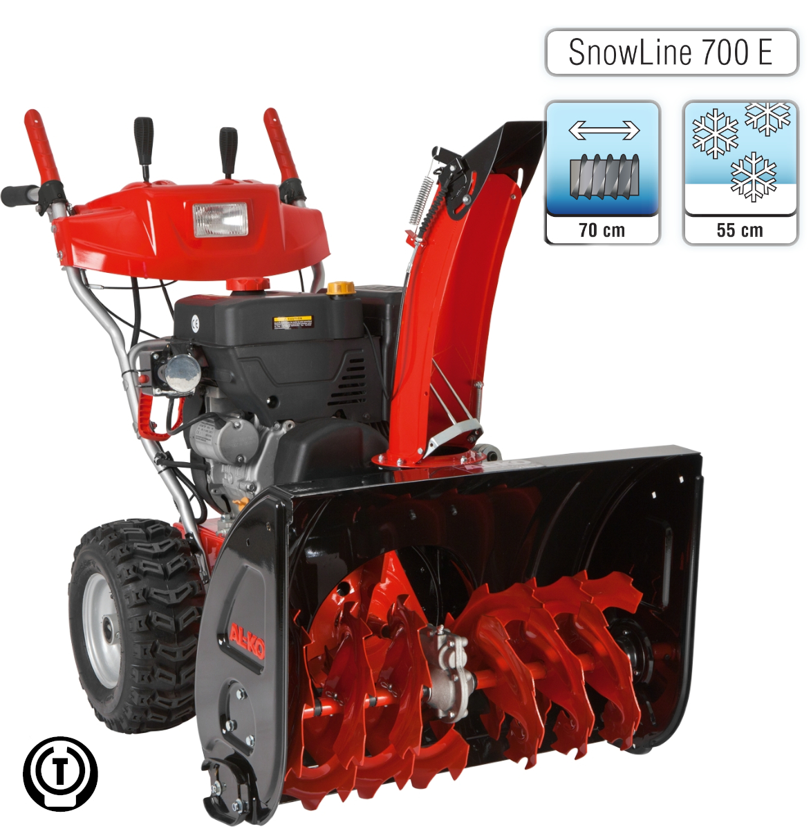 AL-KO Schneefräse Snowline 700.4 E Motorleistung