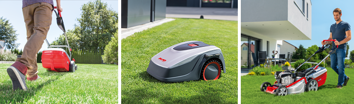 Rasenpflege im Frühjahr regelmäßig Rasenmähen